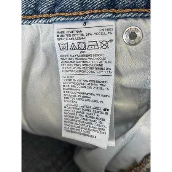 Old Navy High Rise Pop Icon Skinny Jeans Denim - Size Women's 8 - Picture 3 of 8